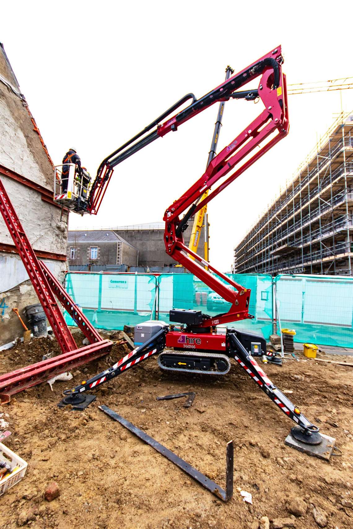 The Hinowa Lightlift 15.70 spider platform