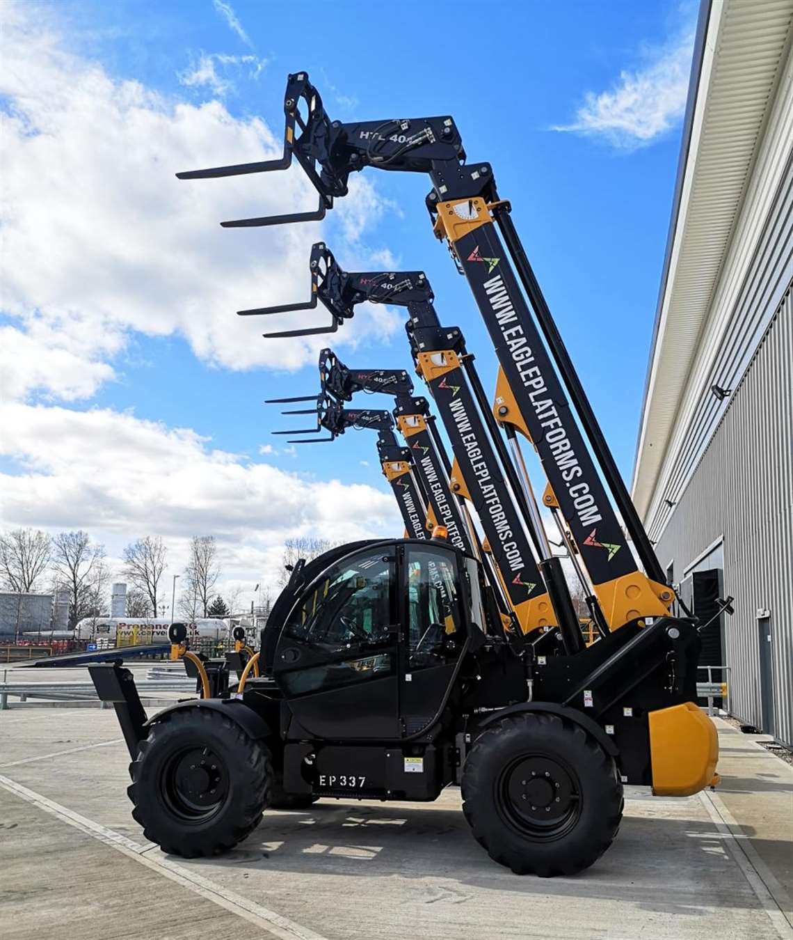 Eagle Platform's new Haulotte telehandlers