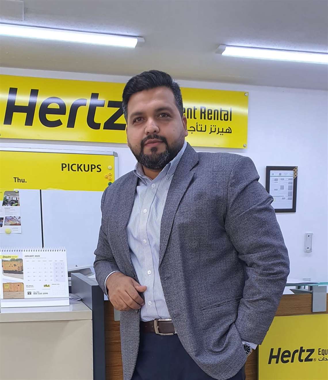 Imtiyaz Abedi, operations director at Dayim Equipment Rental