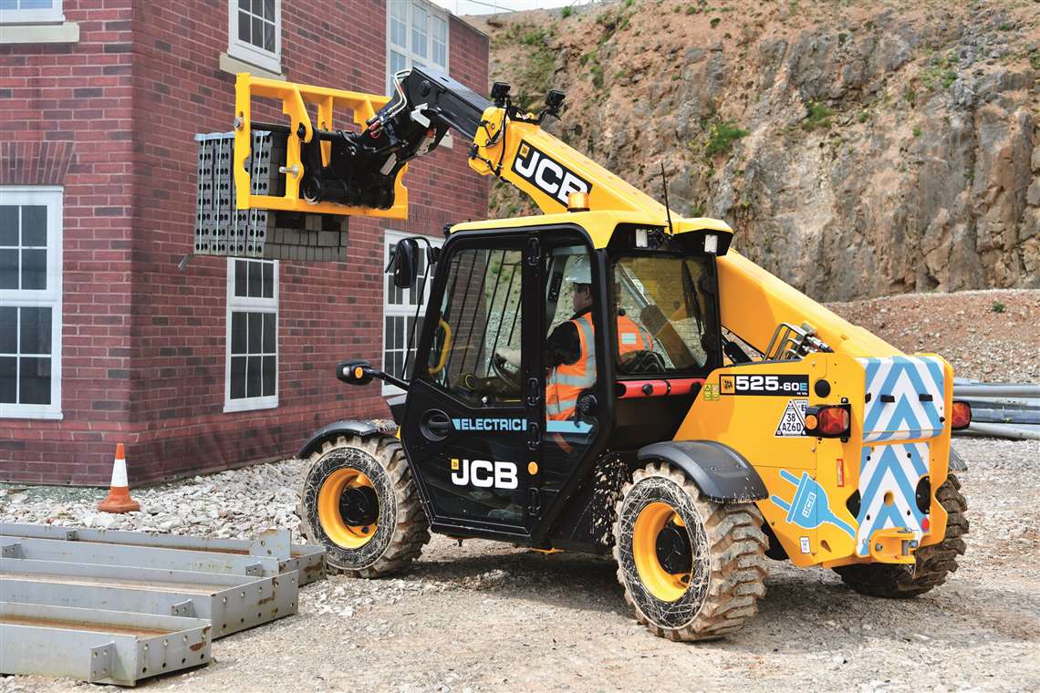 JCB 525-60E Loadall electric telehandler