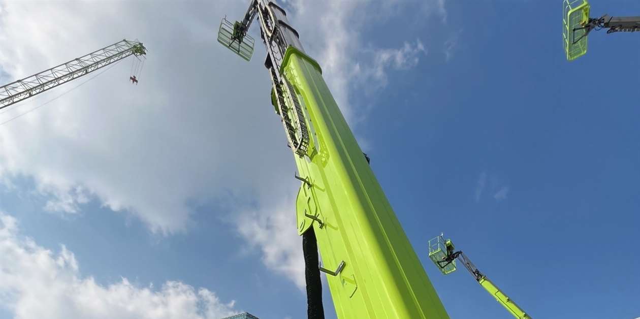 Zoomlion shows 'world's biggest' telescopic boom - Access Briefing