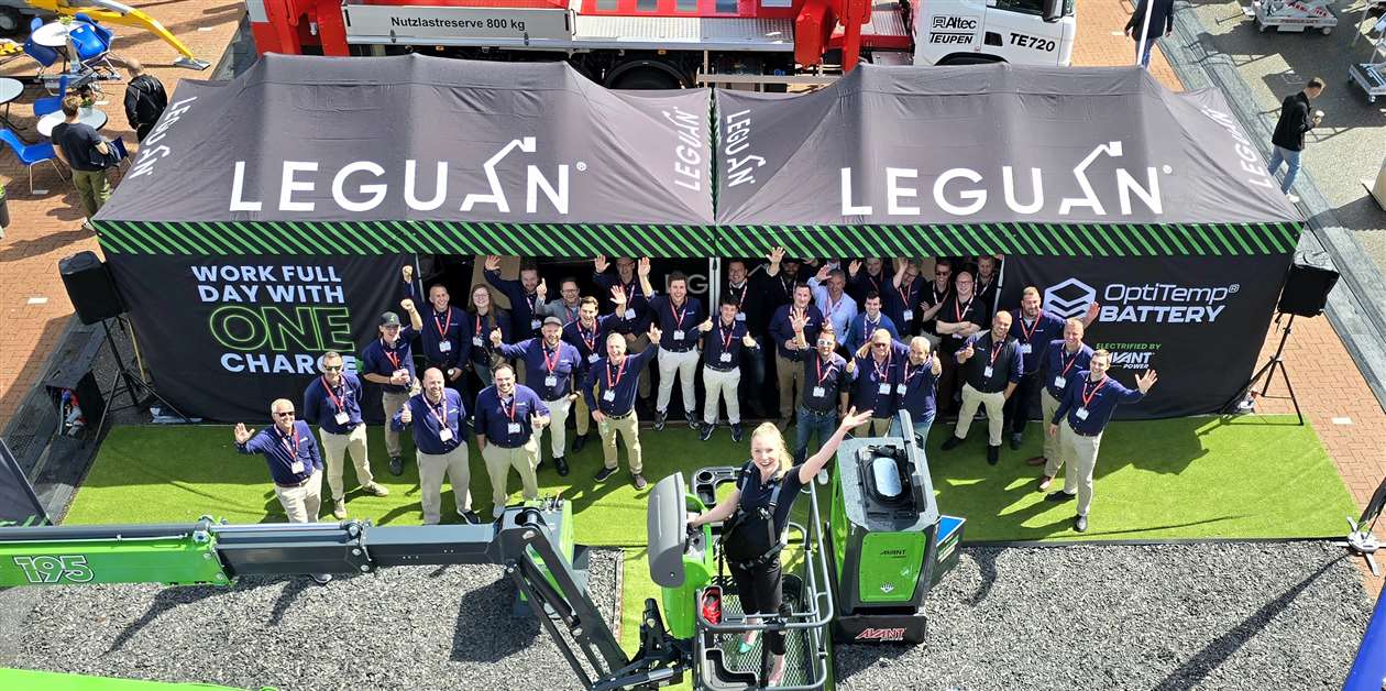 Strong orders for new Leguan Lifts electric series at APEX