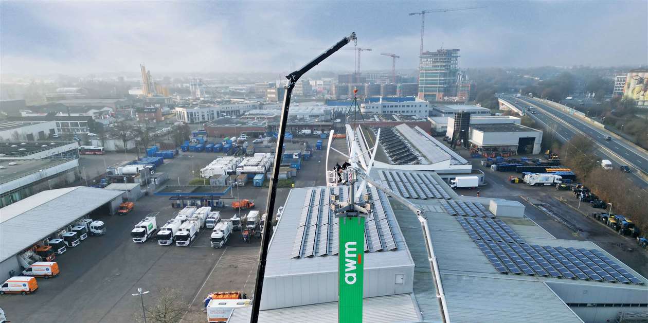 Böcker duo in Münster wind turbine challenge