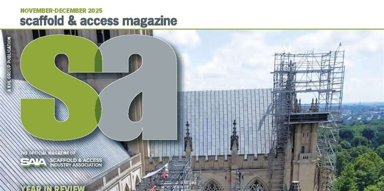 Magazine Scaffold Scaffold & Access Magazine November-December - Access Briefing