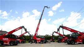 magni, rotating telehandler, telehandler