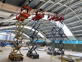 Summit Platforms on site in Wimbledon