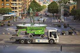 Kranpunkten electric truck 