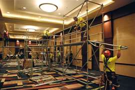 Gerüstbau, Saia, Gerüstbau, Bau