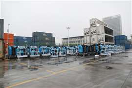 Sinoboom equipment ready for freight