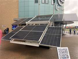 DyMac unveiled its SEF-248, part of its solar energy frame range.
