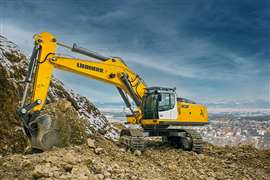 Liebherr's new R972 crawler exavator features Bucket Fill Assist 