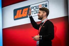 Pictured at the IPAF Summit in March 2024 is Joel Särkkä of Renta Group. (Photo: www.photographybymatthewjames.com)