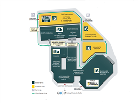 Layout of the 2024 Intermat show (Image: Intermat)