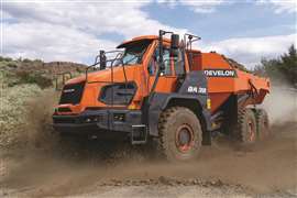 The DA30-7 articulated dump truck. (Photo: Develon)