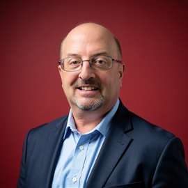 Photo of David Baxter who has returned to the access industry with MEC Aerial Platforms. (Photo: MEC)