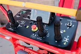 MEC 135-RJ operator controls display