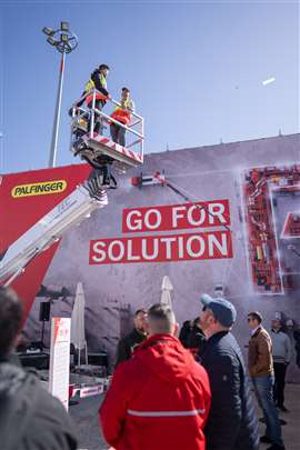 Palfinger's stand at Bauma 2025  