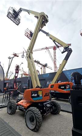 jlg, bauma, boom lift