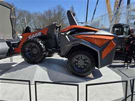 Case Construction's autonomous electric compact wheel loader