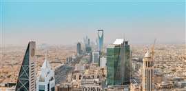 Paysage de Riyad en Arabie saoudite