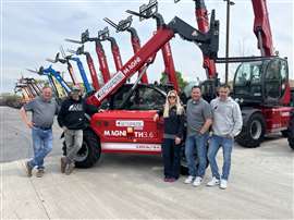 magni, magni telehandlers, telehandler, compact telehandler, rp rents, rental equipment