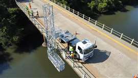 Barin ABC 70/L for bridge maintenance 