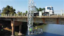 Barin ABC 70/L for bridge maintenance 