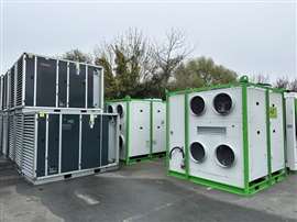 Specialist climate control equipment in ther fleet of Kiloutou Climatec. (Image: Kiloutou)