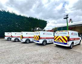 Part of Star Platforms' new fleet of Ford Transits 