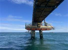 ScaffFloat's pontoon access system. 