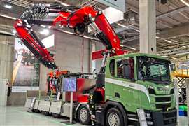 Fassi F1750R.2.9 HXP Techno 带九个扩展件