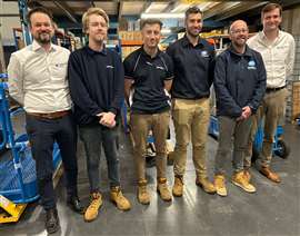 Cherrypicker Shop Team with Platform Parts Directors