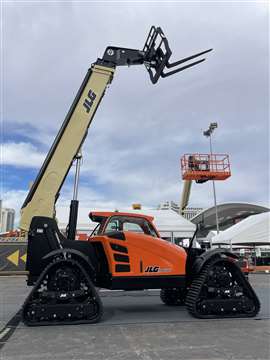 JLG Concept 1043T Quad Track telehandler at World of Concrete.