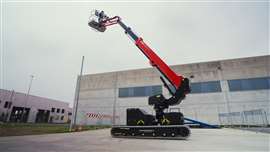 AlmaCrawler - 1450 self-levelling boom 