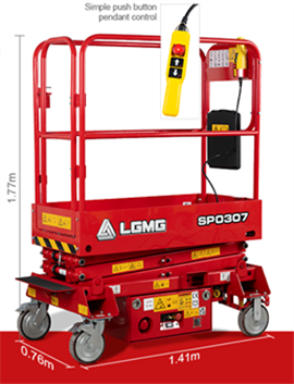 LGMG pusharound SP0307 low level access 