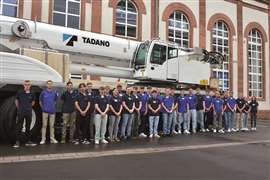 Tadano welcomes 39 new apprentices