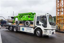 Kranpunkten adds electric trucks to delivery fleet