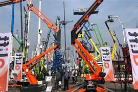Aerial platform launches at GIS show in Italy