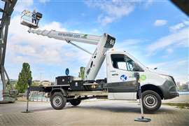 Kranpunkten expands hybrid truck mount fleet