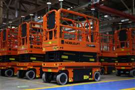 Noblelift deliveries for South Korea rental