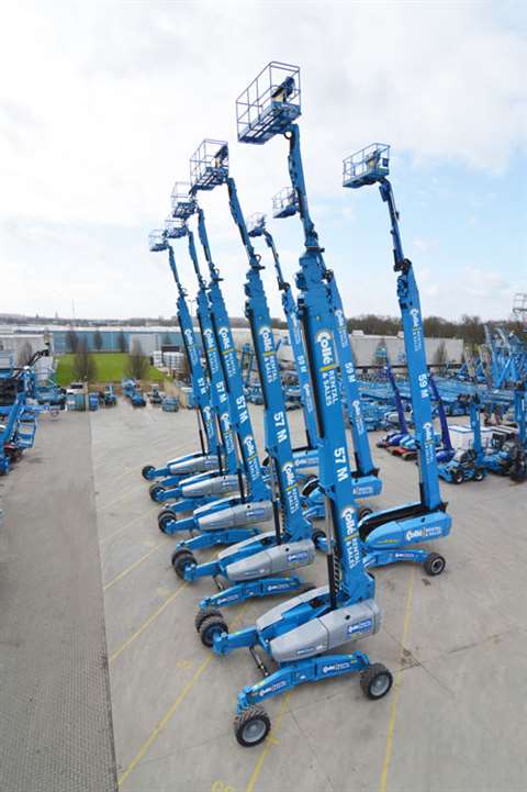 Collé Rental & Sales invests in Genie SX180's and JLG 1850 SJ's.