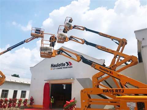 Haulotte Wuhan customer support centre