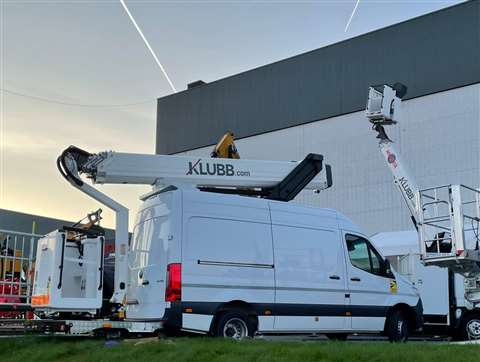 Klubb's new KT18PZ van mount 