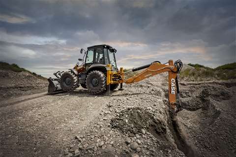 Case SV Series backhoe loader