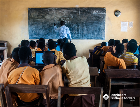 Classroom with students