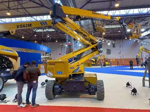 XCMG's CE marked XGA20ACE electric boom