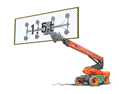 BT2615ERTGS Pure Electric Glass Attachment Boom Lift
