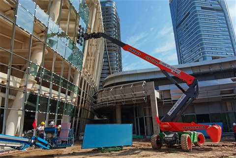 BT2615ERTGS Pure Electric Glass Attachment Boom Lift