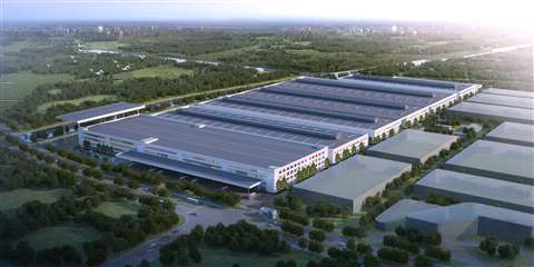 Design image for the new Dingli factory
