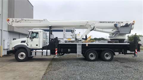 Skyway Lift Rental's existing Bronto S183XR truck mount